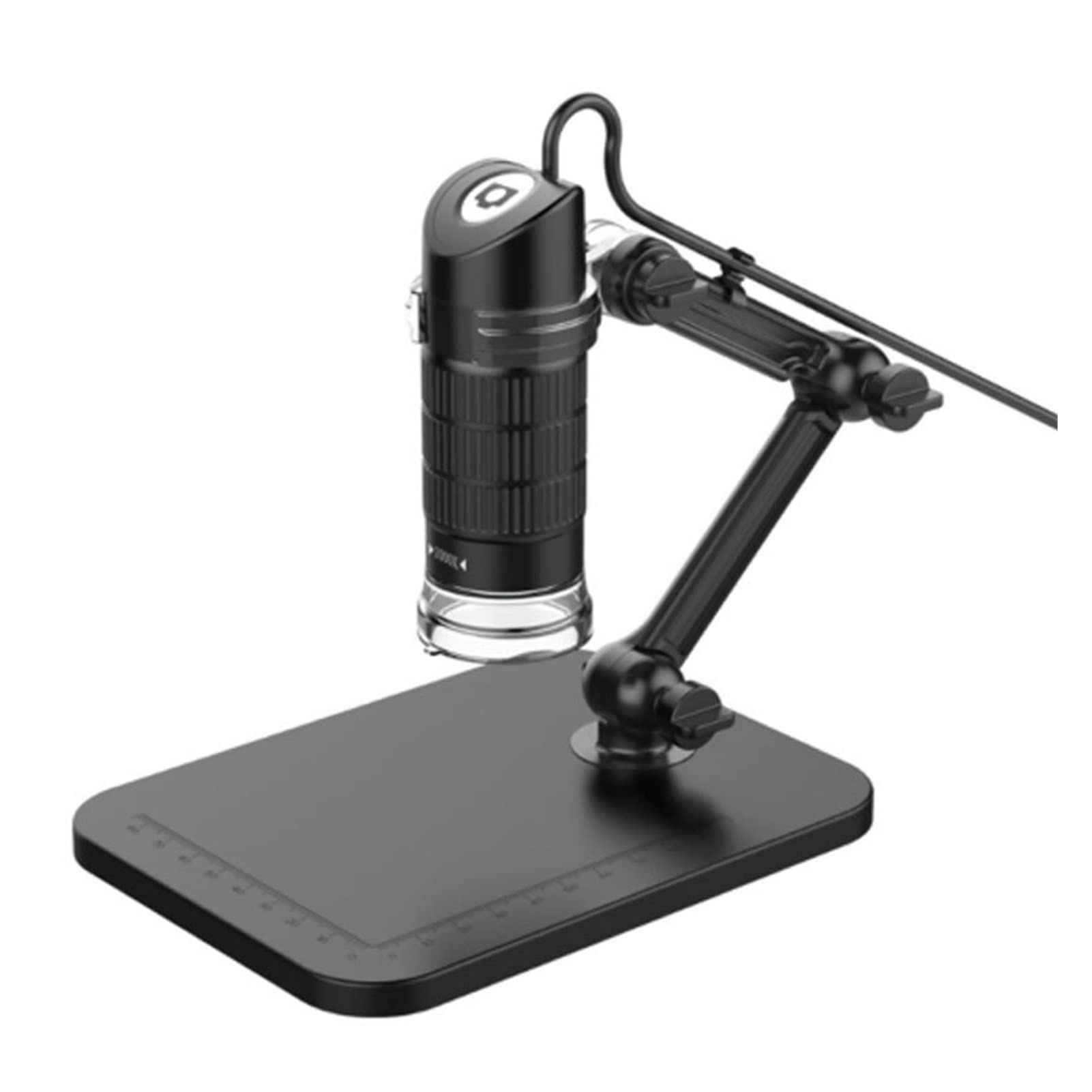 Akcesoria do mikroskopu 1000X LED podświetlany mikroskop zoomowy, cyfrowy mikroskop elektroniczny HD USB z obrotowym mocowaniem o 360 stopni trwałość i niezawodna wydajność