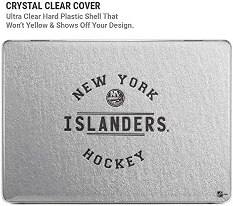 Skinit Case + Skin Compatible with MacBook Air 13in (2020) - Officially Licensed NHL New York Islanders Black Text Design