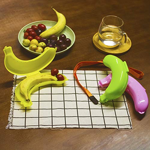 Lovestown Banana Case,3 Pack Banana Holder Outdoor Travel Cute Banana Protector Storage Box #TOP4