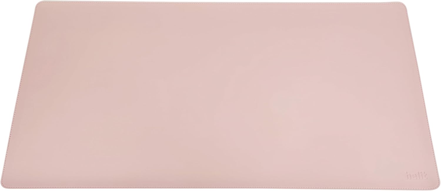 helit H2525026 Desk Mat 600 x 350 mm The Flat Mat Pink