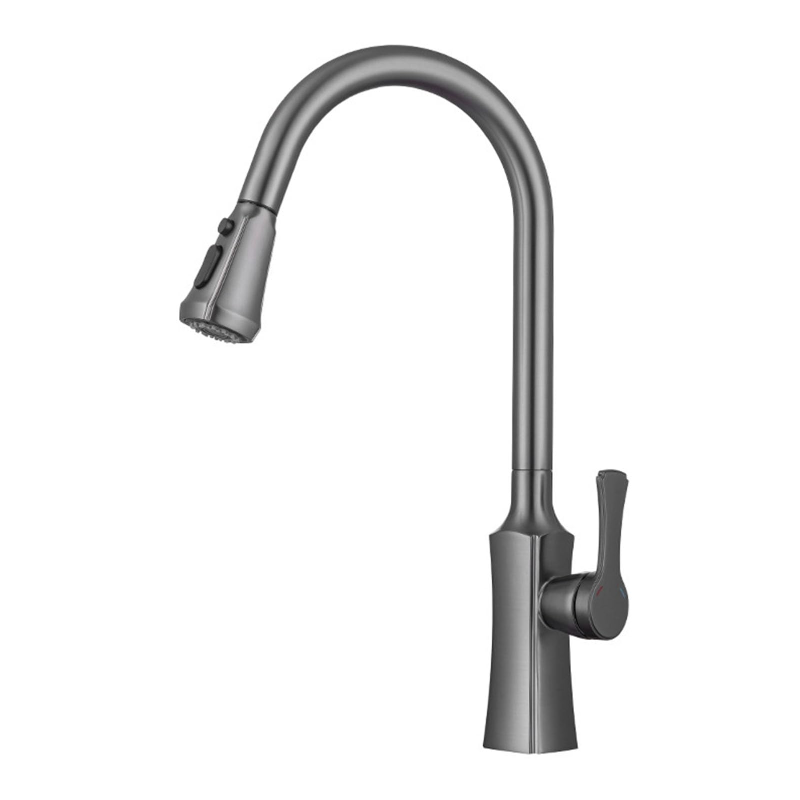 Robinet pour évier de cuisine avec douchette extraite pour un nettoyage précis
