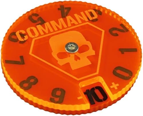 LITKO Dial de puntos de comando  Rueda de seguimiento  Compatible con Warhammer 40,000 Kill Team 2nd Edition