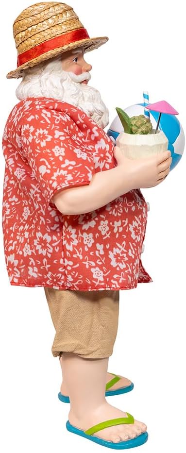 Kurt Adler 10.5" Fabriché™ Palm Beach Santa