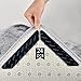 Produktbild Teppich Antirutschunterlage 24 Stück Antirutschmatte Anti-Curling Rug Gripper Teppichunterlage Doppelseitige Washable Wiederverwendbar Teppich Aufkleber Starke Klebrigkeit