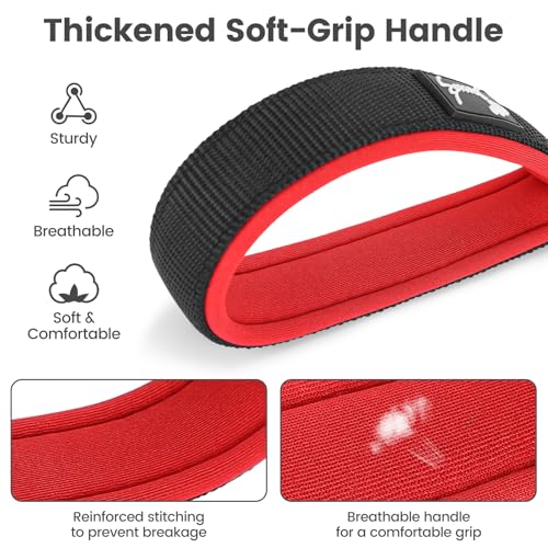 PETTOM Kurzführer Hund, Hundeleine Kurz Nylon, Kurze Leine Hund 32cm, Kurze Hundeleine für Große Mittelgroße und Kleine Hunde