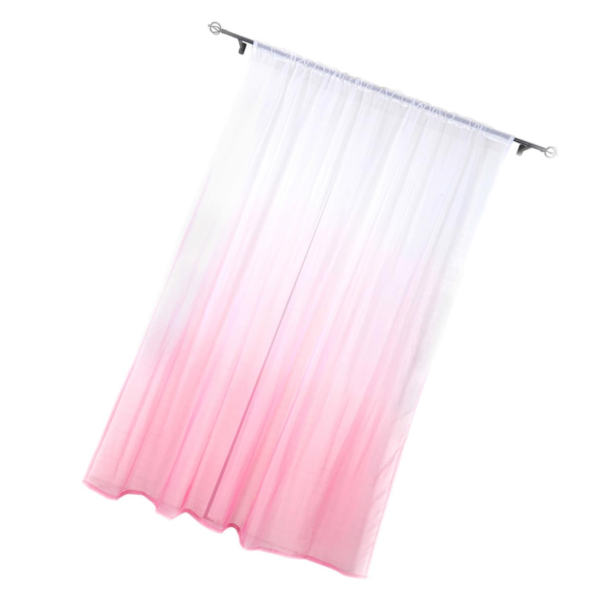 Cortina translúcida degradado rosa: la solución elegante para tu privacidad