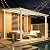 AECOJOY 10' x 8' Pergolas and Gazebos on Clearance in White, Large Wall Mounted Pergola, Outdoor Patio Lean to Gazebo Metal Awnings for Decks,Patio, Porch, Backyard and More