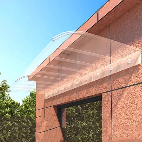 Toldos y marquesinas para ventanas con cubierta de policarbonato transparente para puertas de patio 1