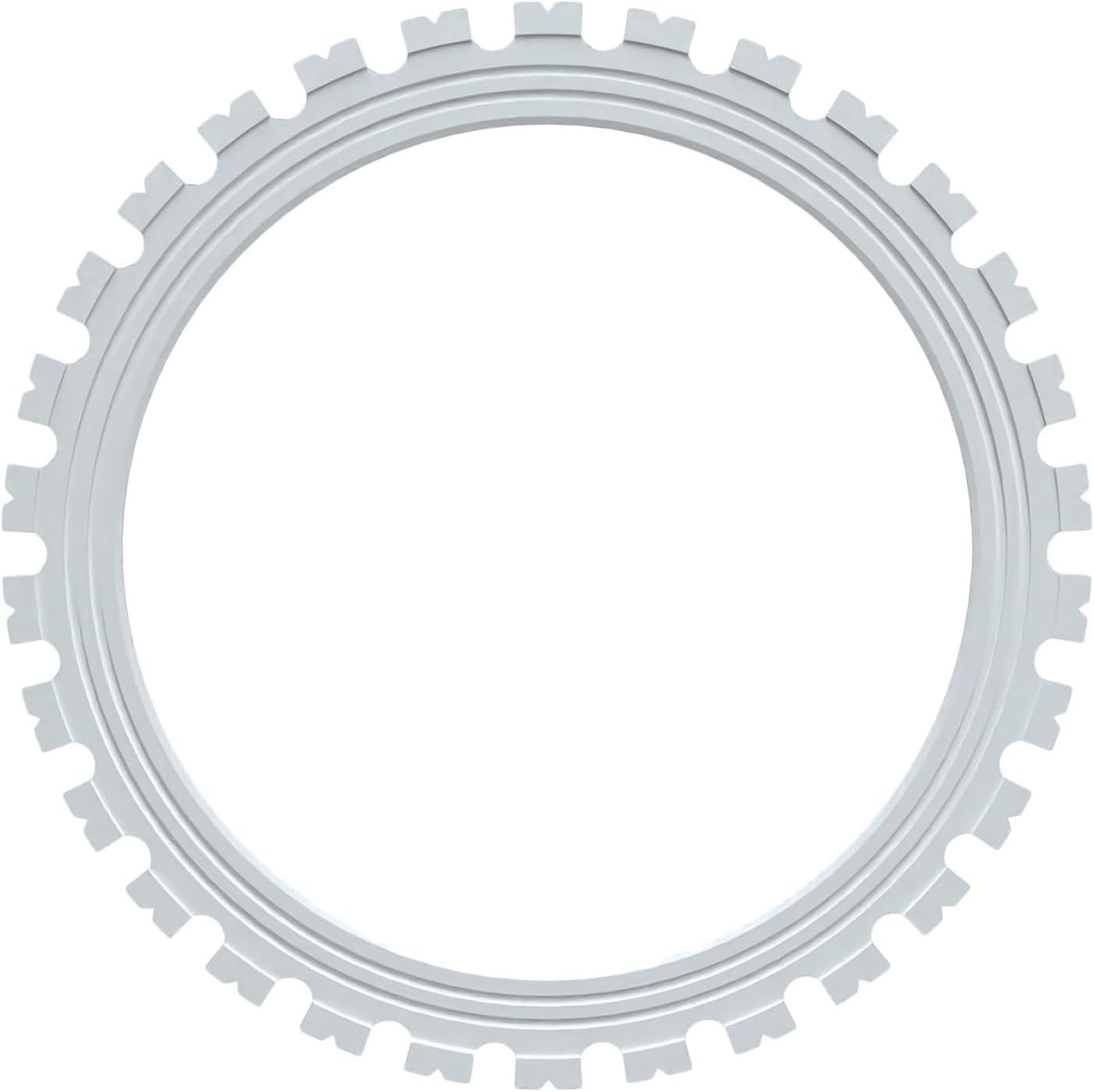 Hoja De Sierra Circular para Hormigón, Hoja De Sierra De Anillo De 16/20/24 Pulgadas con Profundidad De Corte De 12/16/20 Pulgadas, Hoja De Diamante De Alta Resistencia 410mm
