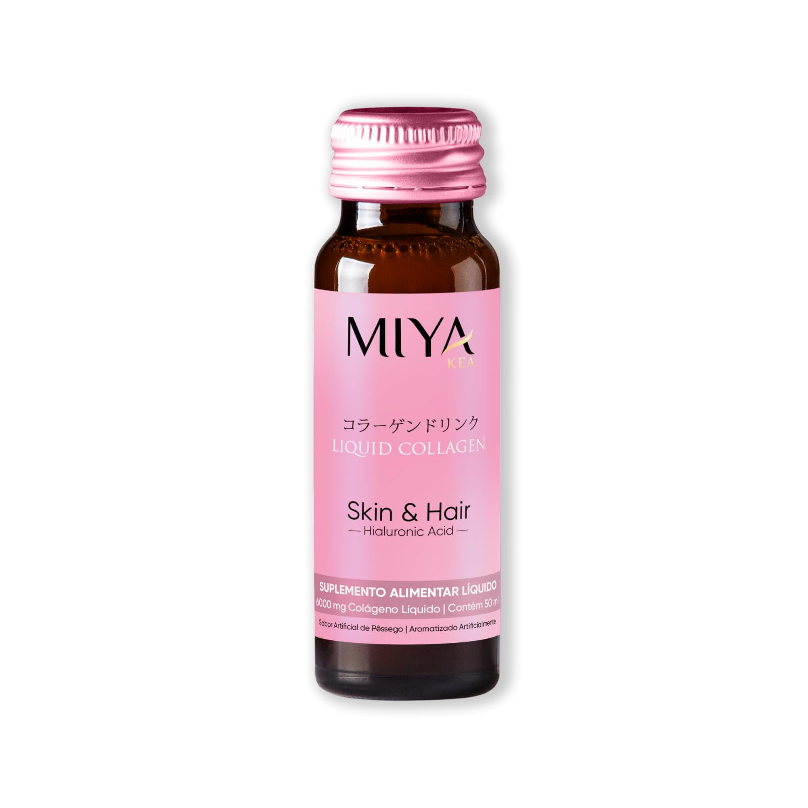 Miya Kea Skin and Hair Liquid Collagen - 10 Day Program - Box of 10 Shots