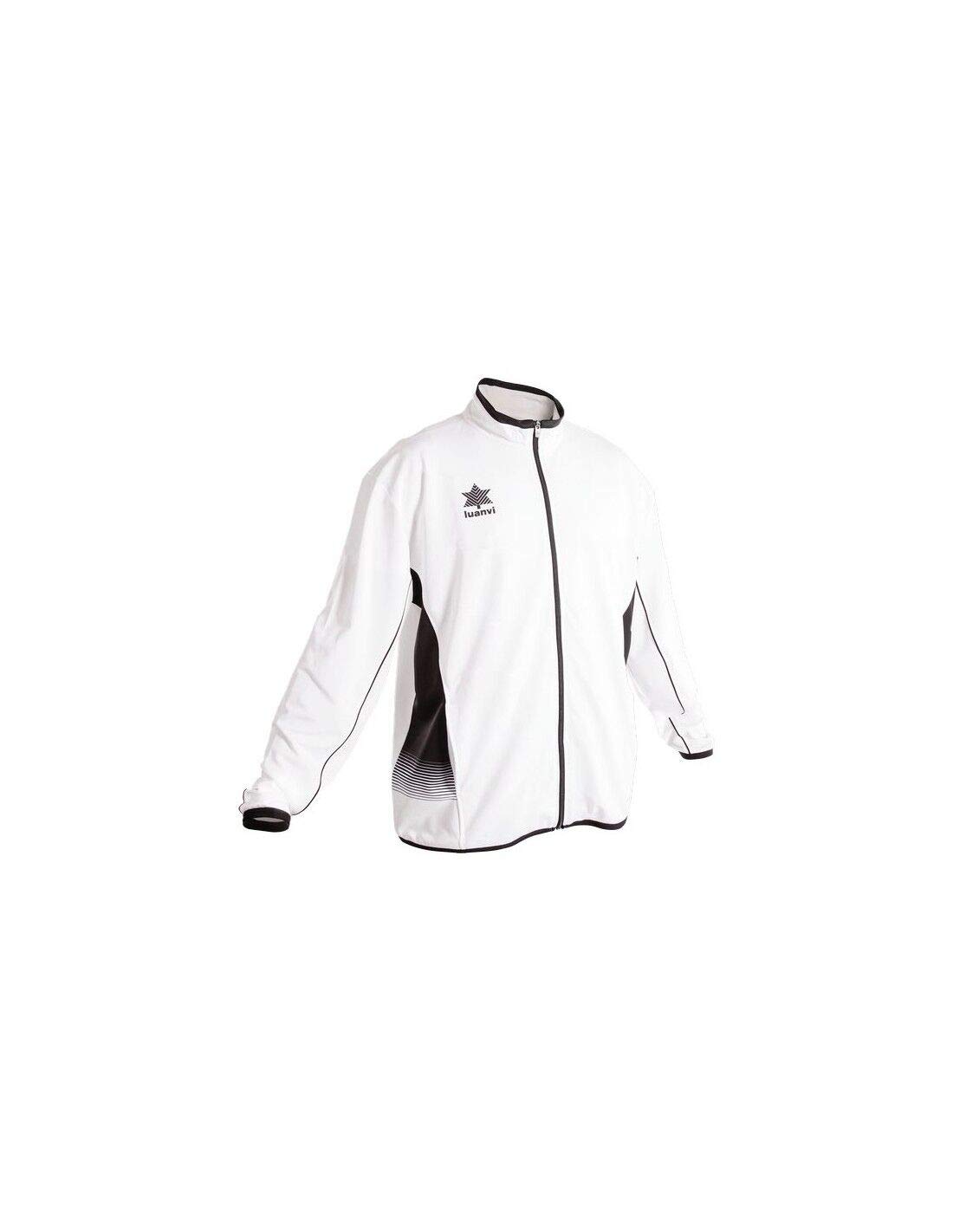 Chaqueta Luanvi Pique Quebec para evitar el frío postentrenamiento en adultos activos 2