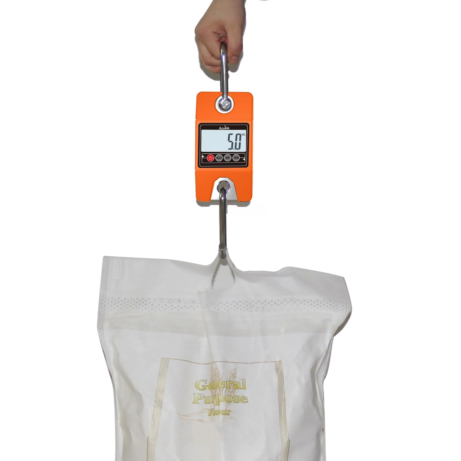 Digital Hanging Scale - 400kg/880lb Heavy Duty Luggage Crane Scale -7 Digital Hanging Scale - 400kg/880lb Heavy Duty Luggage Crane Scale -7