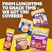 Lunchables Ham & American Cracker Stackers with Chocolate Creme Cookies Snack Kit, 3.2 oz Tray