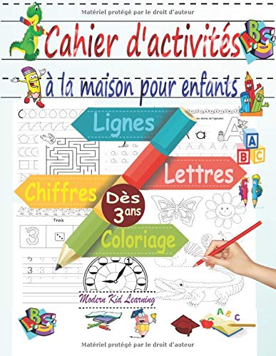 Buy Cahier d'activités à la maison pour enfants: Cahier d’activités ...