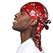 Velvet Durags for Men/Women 360 Waves Designer Do Rag Headwraps- Multiple Colors