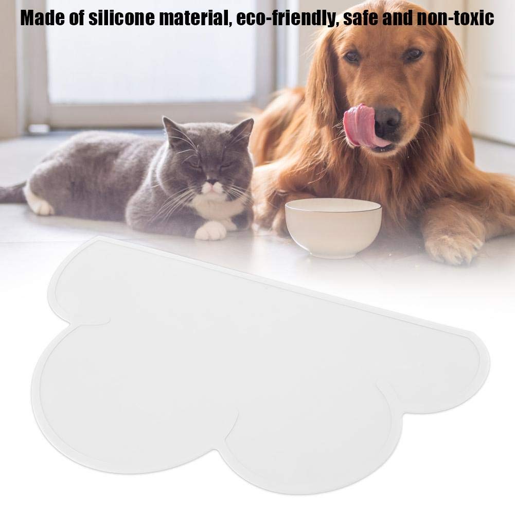 DogBuddy Hondenvoermat, klein (19 x 12), groot (24 x 16), XXL (32 x 24), antislip voermat, siliconen hondenbakmat, wasbare hondenmat voor voedsel en water, waterdichte hondenvoermatten voor vloeren