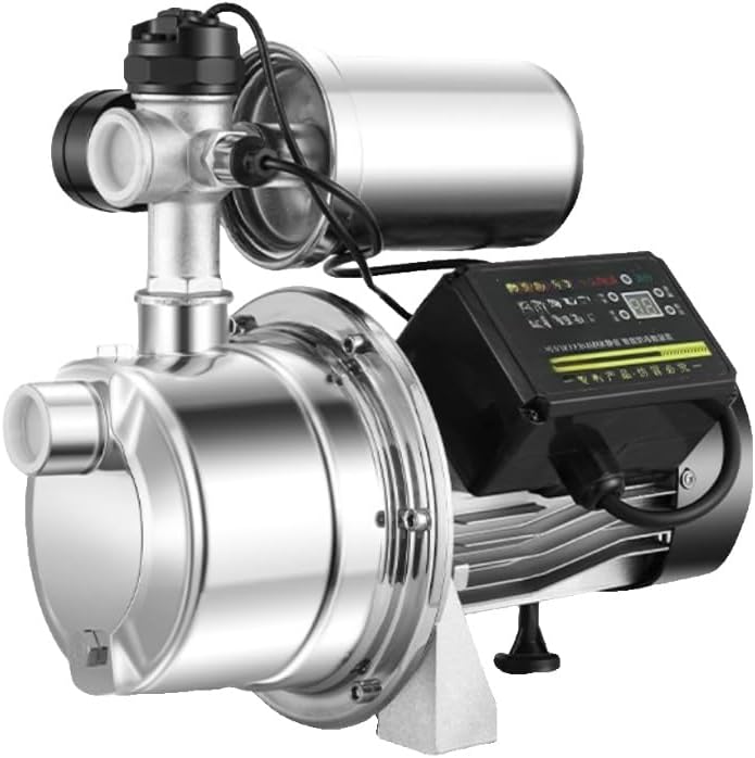 Pump household water well booster pump silent jet stainless steel 220v tap(1500W Stainless Steel VFD Constant Pressure)