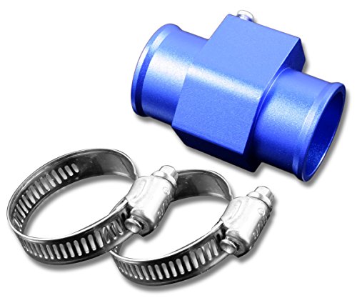NPT1/8 水温センサー アタッチメント ブルー 32mm 水温計の取り付けに