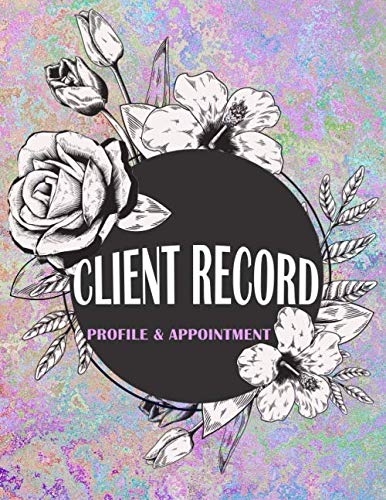  Client Record Profile & Appointment: Customer Hair Data Organizer for Stylists Binder, Client Appointment Log for Salons Nail Barbers Hair Stylists, ... Profile Client with Alphabetical Tabs)