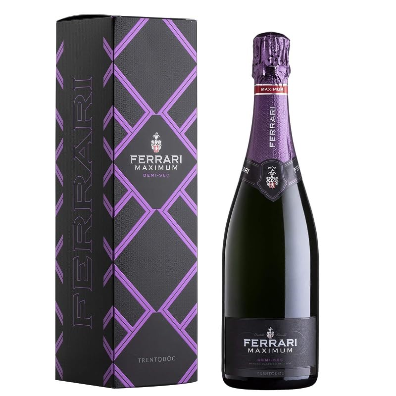 Trento DOC - FERRARI Maximum Blanc de Blanc Demi Sec - BOX - 750ml
