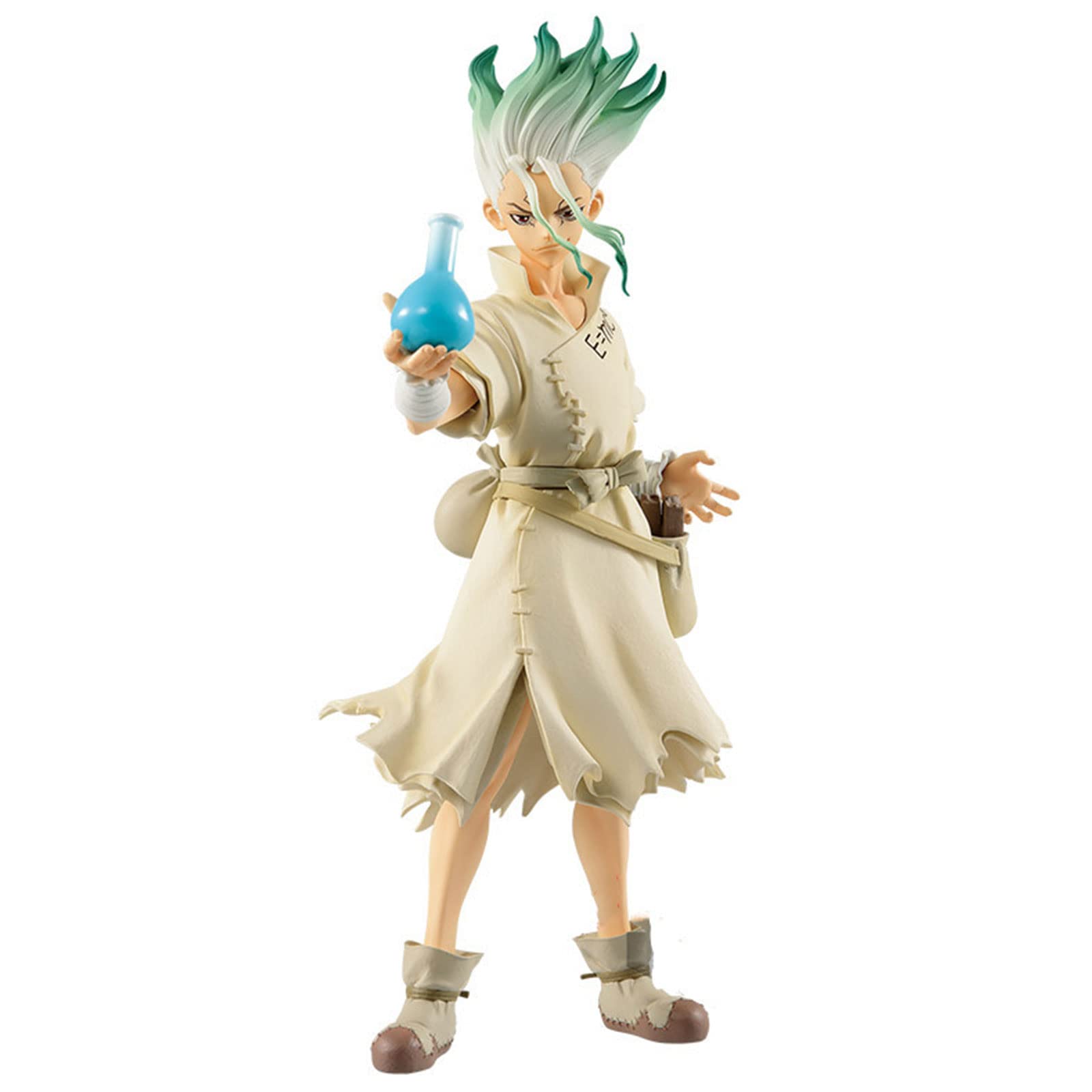 Zhongkaihua Anime Senkuu Ishigami Figure PVC Statue Anime Collectable Model 20cm Standing Figure Desktop Ornaments