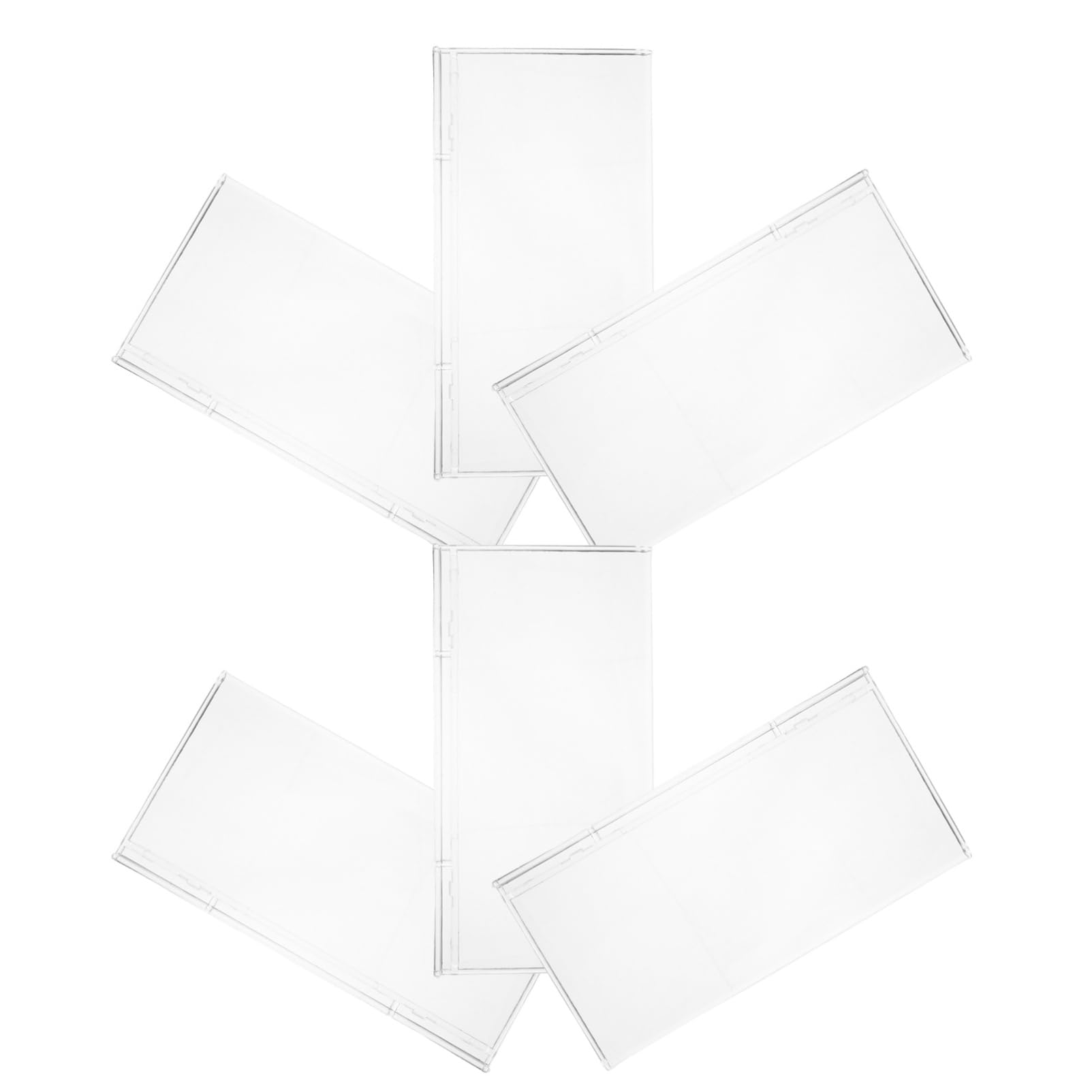 OFFSCH Pcs Acrylic Shoe Rack Shoe Slot Organizer for Retail Stores Space-Saving Display Stands for High Heels Sneakers