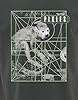 Pixies T Shirt Doolittle Monkey Grid Band Logo Official Mens Charcoal Grey XL #2