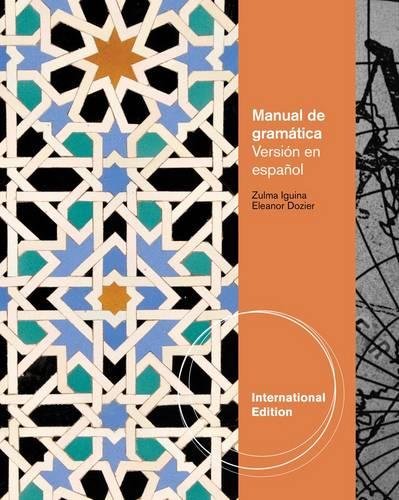 Image of Manual de gramatica: En espanol, International Edition