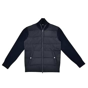 ヘルノ　ダウン　ニットブルゾン BEAMS F（ビームスF）HERNO / コンビネーション ニットダウン