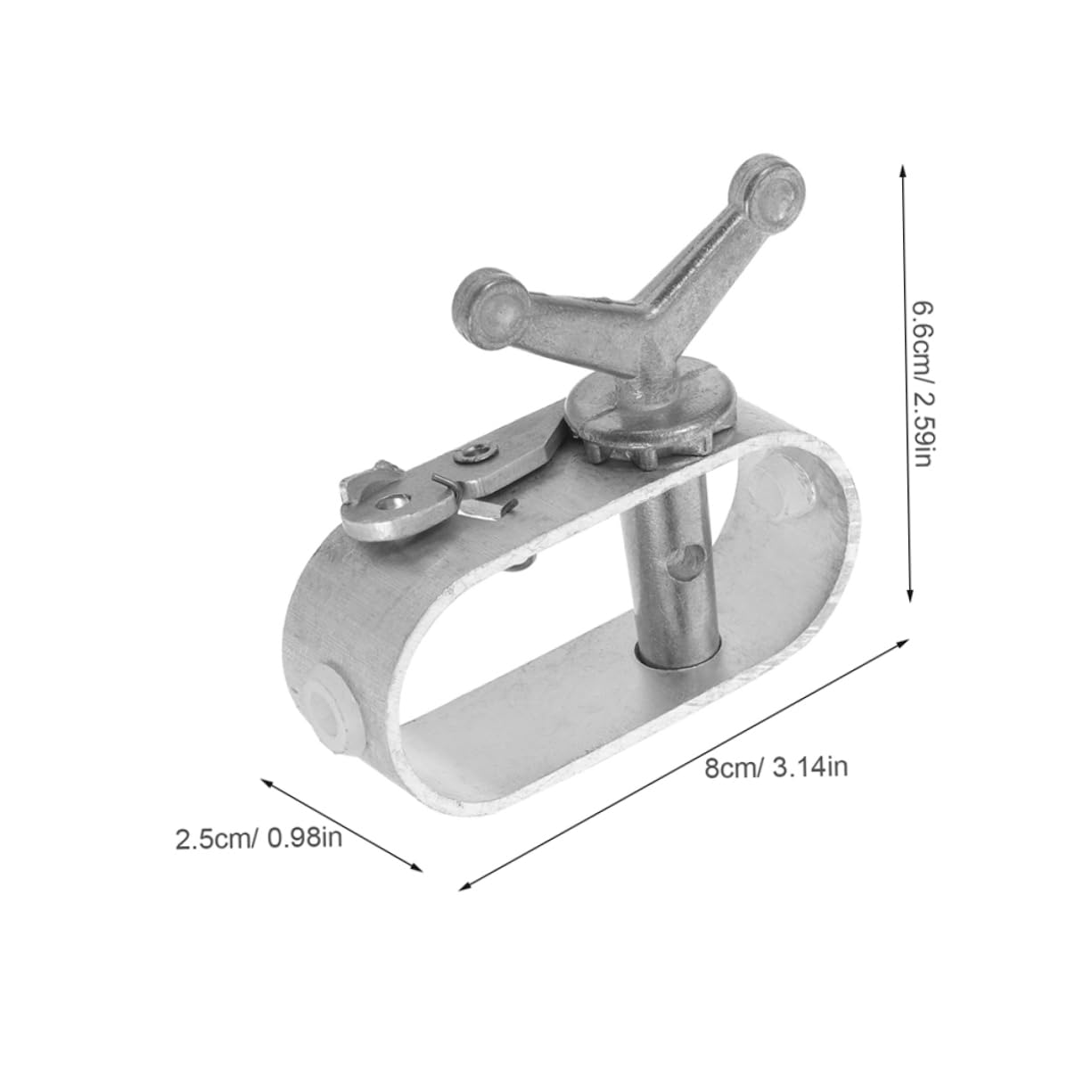 Abaodam 8pezzi Argano Manuale Tenditore Per Cavi Argano Per Copertura Piscina Mini Per Impieghi Gravosi Tenditore Per Funi Facile Da Installare Morsetti Per Copertura Piscina Versatile
