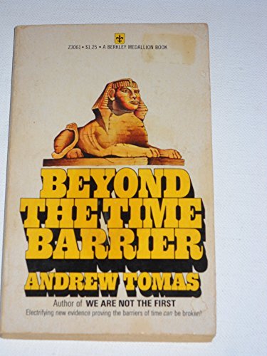 Beyond the Time Barrier by Andrew Tomas (1976-0... B01I26MNBC Book Cover