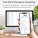 SwitchBot IP65 Indoor Outdoor Hygrometer Thermometer Wireless, 394ft Bluetooth Range, Refrigerator Thermometer, Dewpoint/VPD/Absolute Humidity Sensor, Free Data Storage Export, 2 Years Battery Life