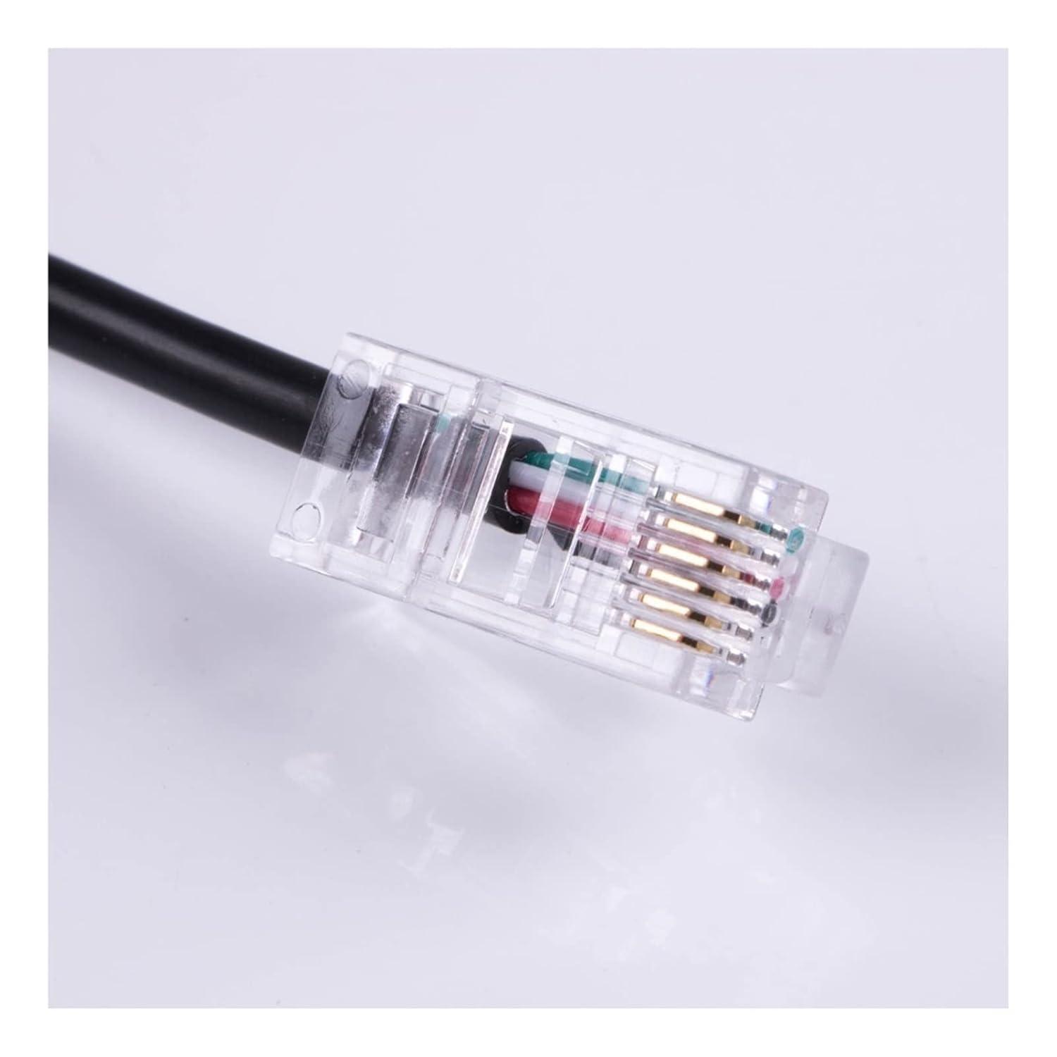 USB RS232 Serial to RJ12 6P6C Adapter Converter Network Cable Compatible with S-R-N-C ML2430 Solar Charger Mppt Solar Charger Controller