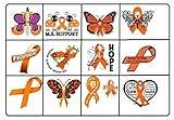 Multiple sclerosis Awareness Collections M.S (tatouages de sensibilisation multiples de sclérosis de sensibilité)