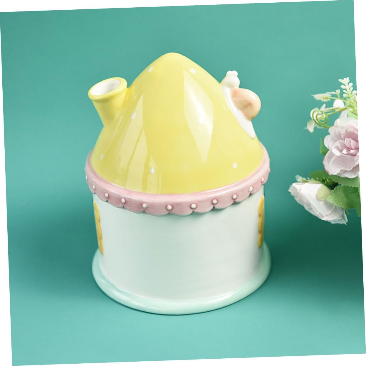 Adorable Hamster Hideout Castle Comfortable Sleeping Nest for Guinea Pigs Hamsters Spacious Design Durable Material Pet Shelter for Play Rest