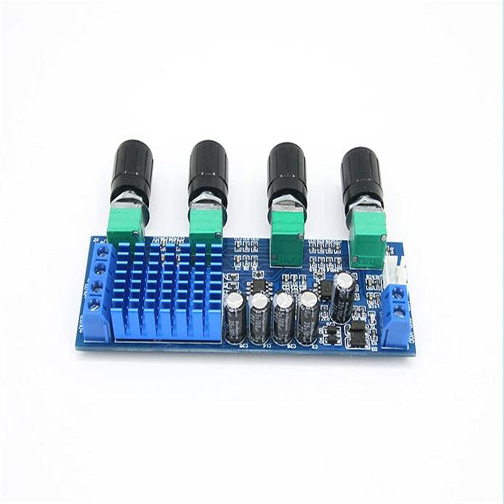 Dc 12v 24v 80w X 2 Dual Channel Digital Audio Tpa3116 D2 Treble Bass Regulating Preset Pre Amplifier Board Amplificador
