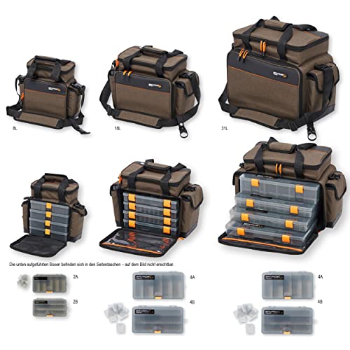 Produktbild von Savage Gear Specialist Lure Bag Ködertasche M Mit 6 Boxen - Angelshop, 77,90