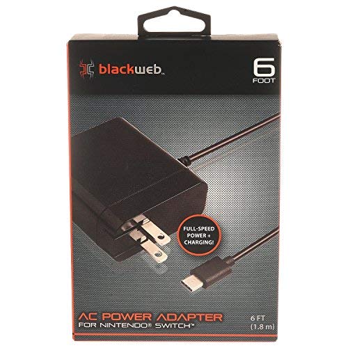 Blackweb BWB17MG001 AC Power Adapter for Nintendo Switch
