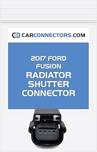 Amazon.com: Radiator Shutter Connector for 2017 Ford Fusion : Automotive