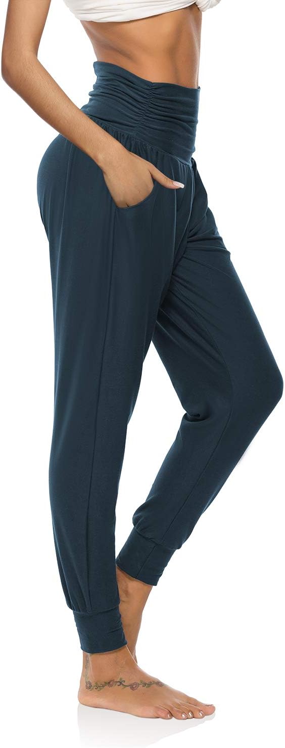 DIBAOLONG Womens Yoga Sweatpants Loose Workout Joggers Pants Comfy Lounge Pants with Pockets