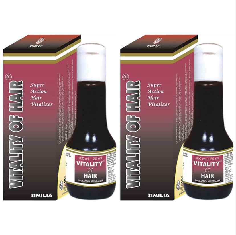 Similia Vitality Of Hair Oil 120ml Pack Of 2 Bottles (B0C91GPYL8) Amazon Price History, Amazon Price Tracker