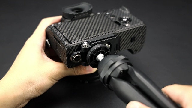 Piastra a sgancio rapido per adattatore per montaggio con morsetto Arca con ve 1/4 per DJI Ronin RS2/RSC2/RS3 per testa a sfera per treppiede Manfrotto RC2  44