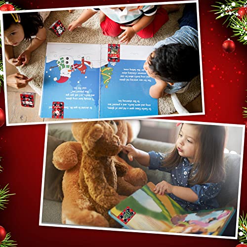 36 Pcs Christmas Magnetic Bookmarks Clips Double Sided Vintage Christmas Bookmarks Victorian Style Xmas Bookmarks Xmas Book Markers Holiday Bookmark For Christmas Kids Women Gifts (Santa Claus) #TOP3