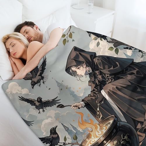 Couverture de sorcière douce pour soirées cocooning sur le canapé - 8