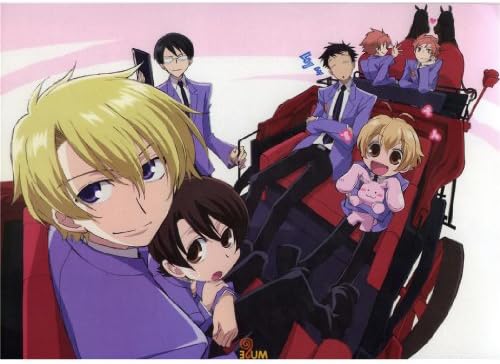 Monty Arts Ouran High School Host Club Poster by Silk Printing # Size About (84cm x 60cm, 34inch x 24inch) # Unique Gift # 073DEE image 2