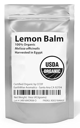 EarthWise Aromatics Organic Lemon Balm