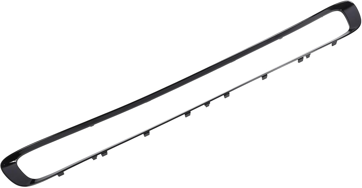 フロントバンパーグリルモールディンググロスブラックロングラストイージーインストール51117355238 F55 F56 F57 C