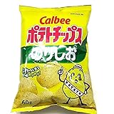 Poteto chips Nori shio (seaweed & salt) East Japan 60gx12