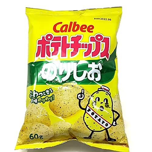 Poteto chips Nori shio (seaweed & salt) East Japan 60gx12