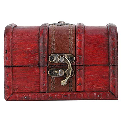 runaty Wooden Jewelery Box,Multi-Layer Jewelery Gift Storage Decorative Box Case Holder Organizer for Necklaces Rings Earrings Jewelries with Lock
